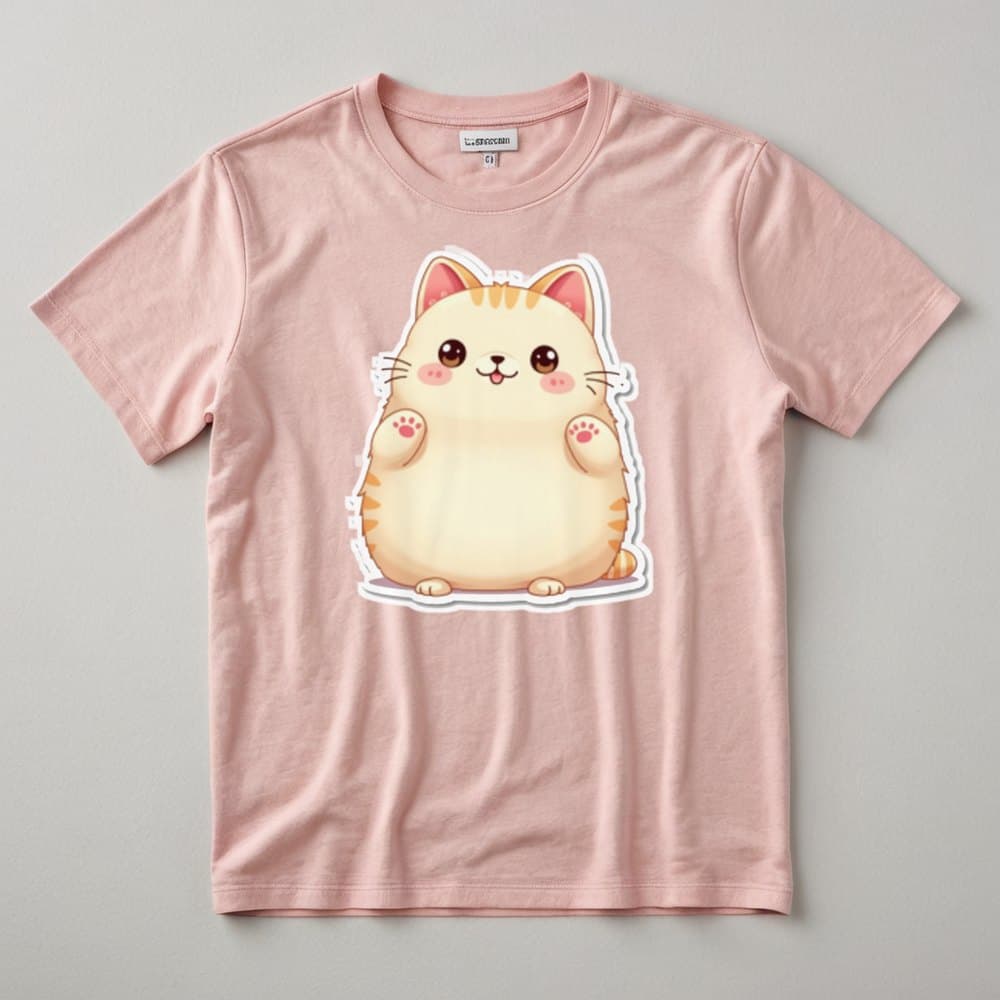 Polera Gato Kawaii